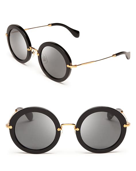 miu miu round sunglasses 2015|miu sunglasses for men.